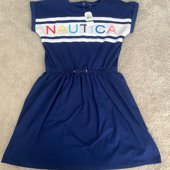 Nautica Girls Dress/Beach Cover Up - Picture 1 of 4